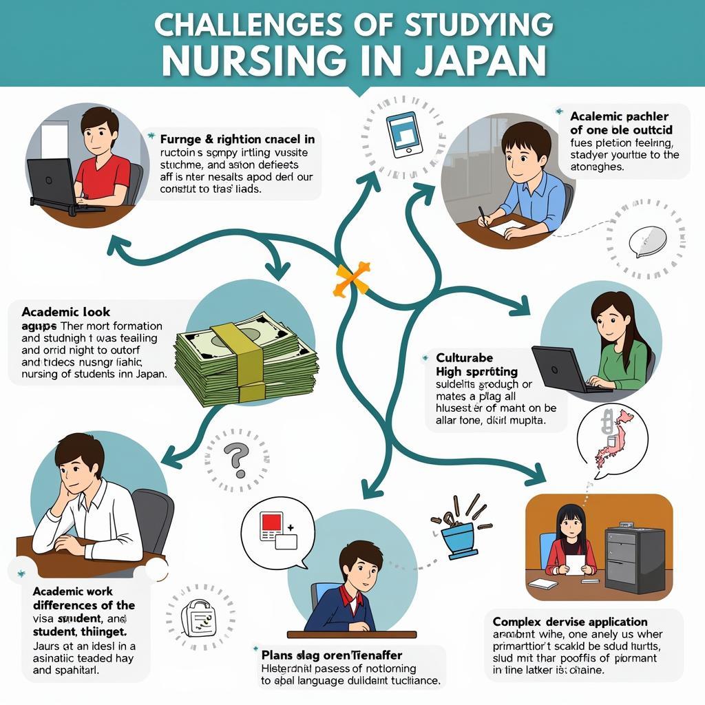 Khó khăn du học điều dưỡng Nhật Bản