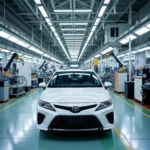 Du học Nhật ngành công nghệ ô tô - Toyota factory