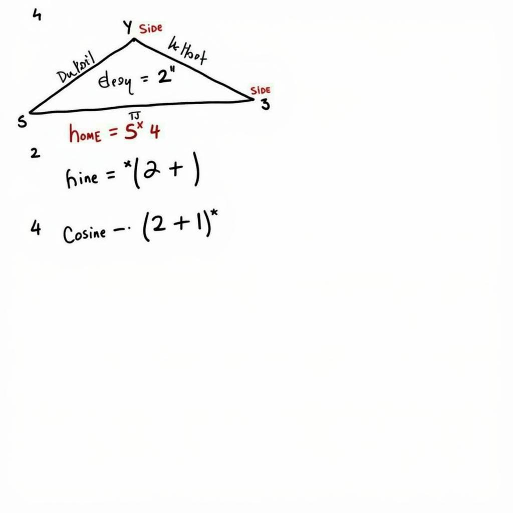 Học sin cos tan qua hình vẽ