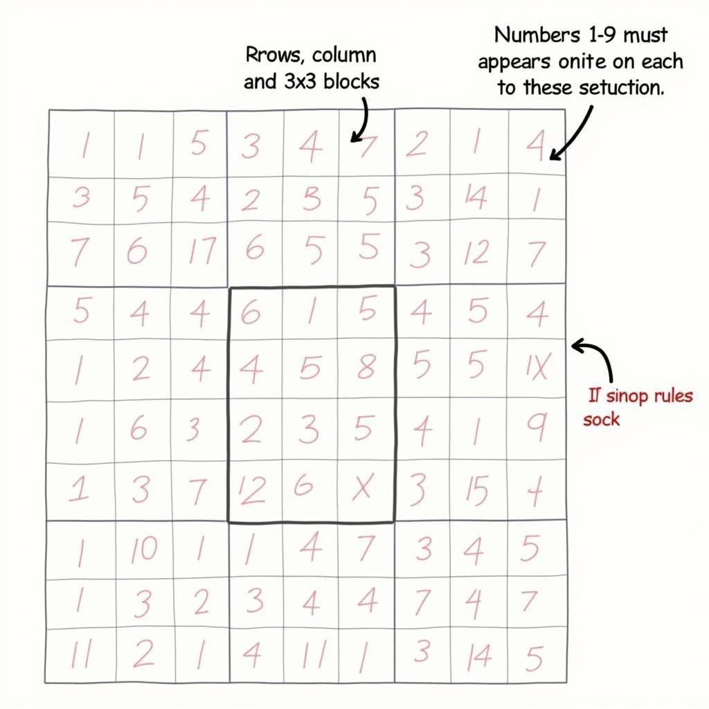 Hướng dẫn chơi Sudoku cơ bản