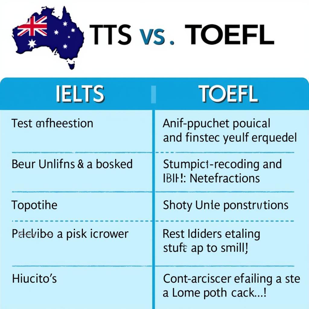 So sánh IELTS và TOEFL cho du học Úc