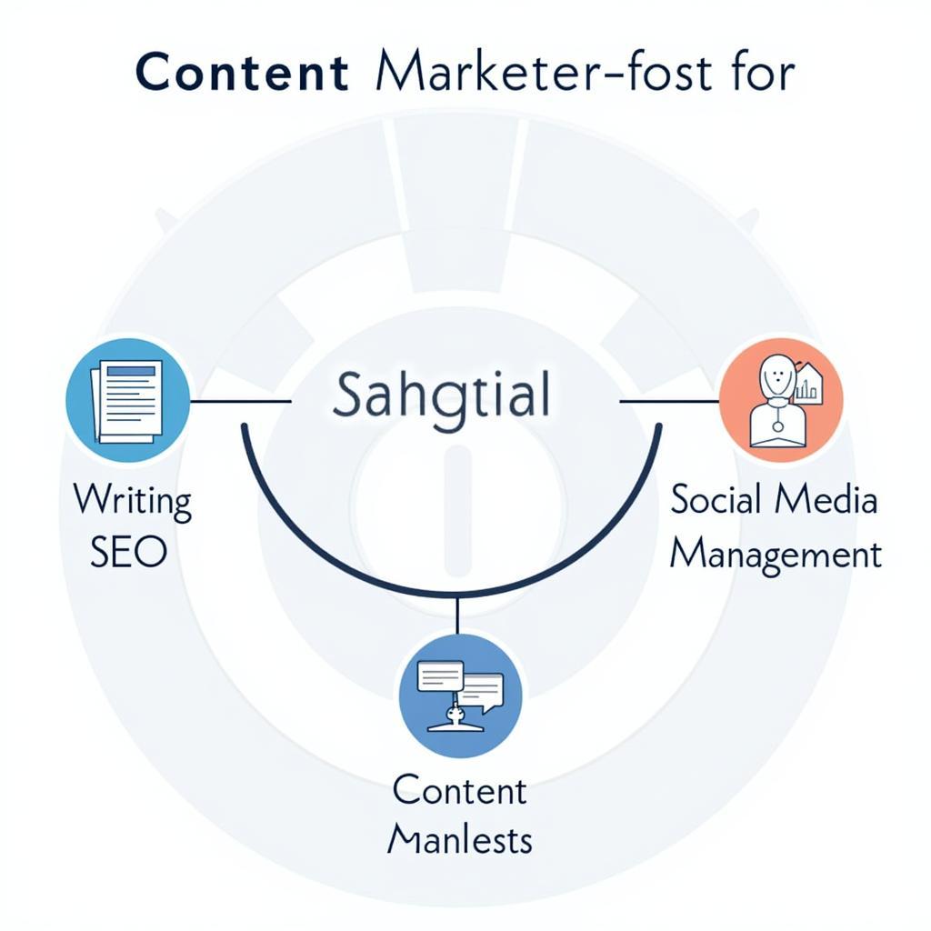 Kỹ năng cần thiết cho Content Marketer: Viết lách, SEO, phân tích dữ liệu, quản lý mạng xã hội.