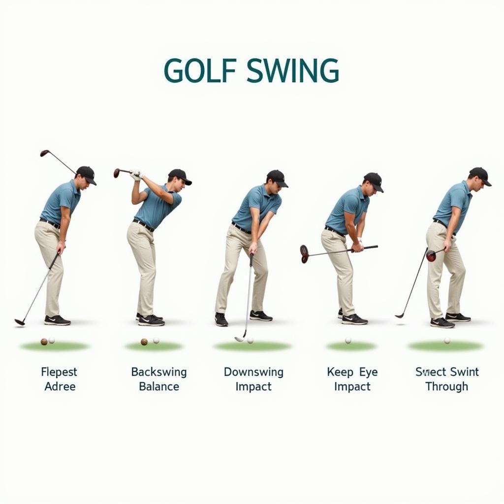 Kỹ thuật swing golf cơ bản