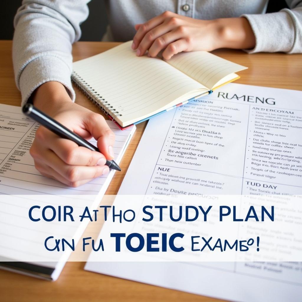 Lập kế hoạch học tập TOEIC