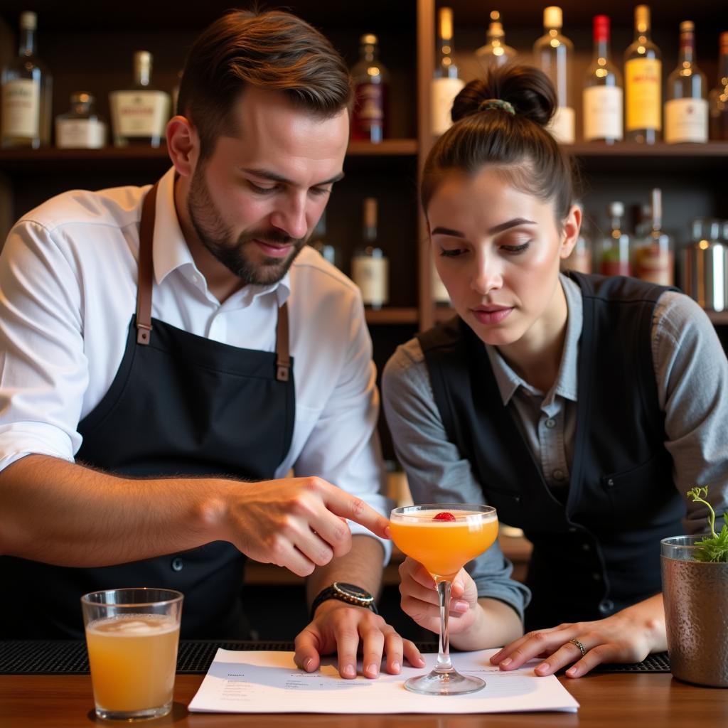 Lời khuyên học bartender