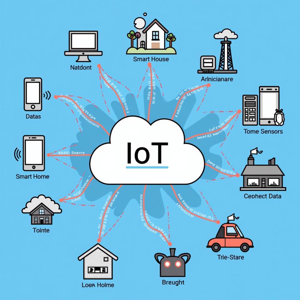 Mạng lưới IoT kết nối vạn vật