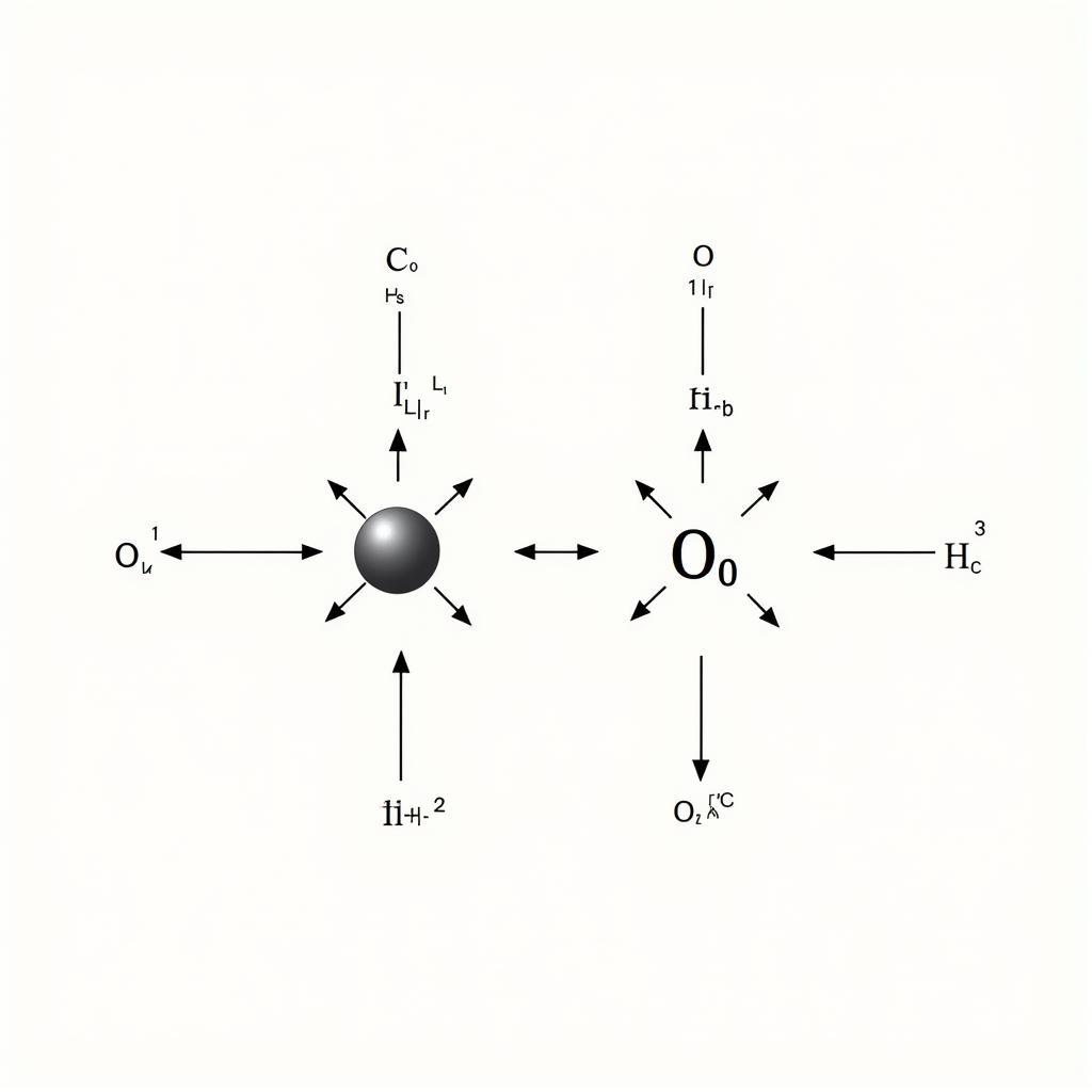 Minh họa phản ứng oxi hóa khử với sự thay đổi electron