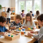 Phương pháp giáo dục Montessori cho trẻ nhỏ