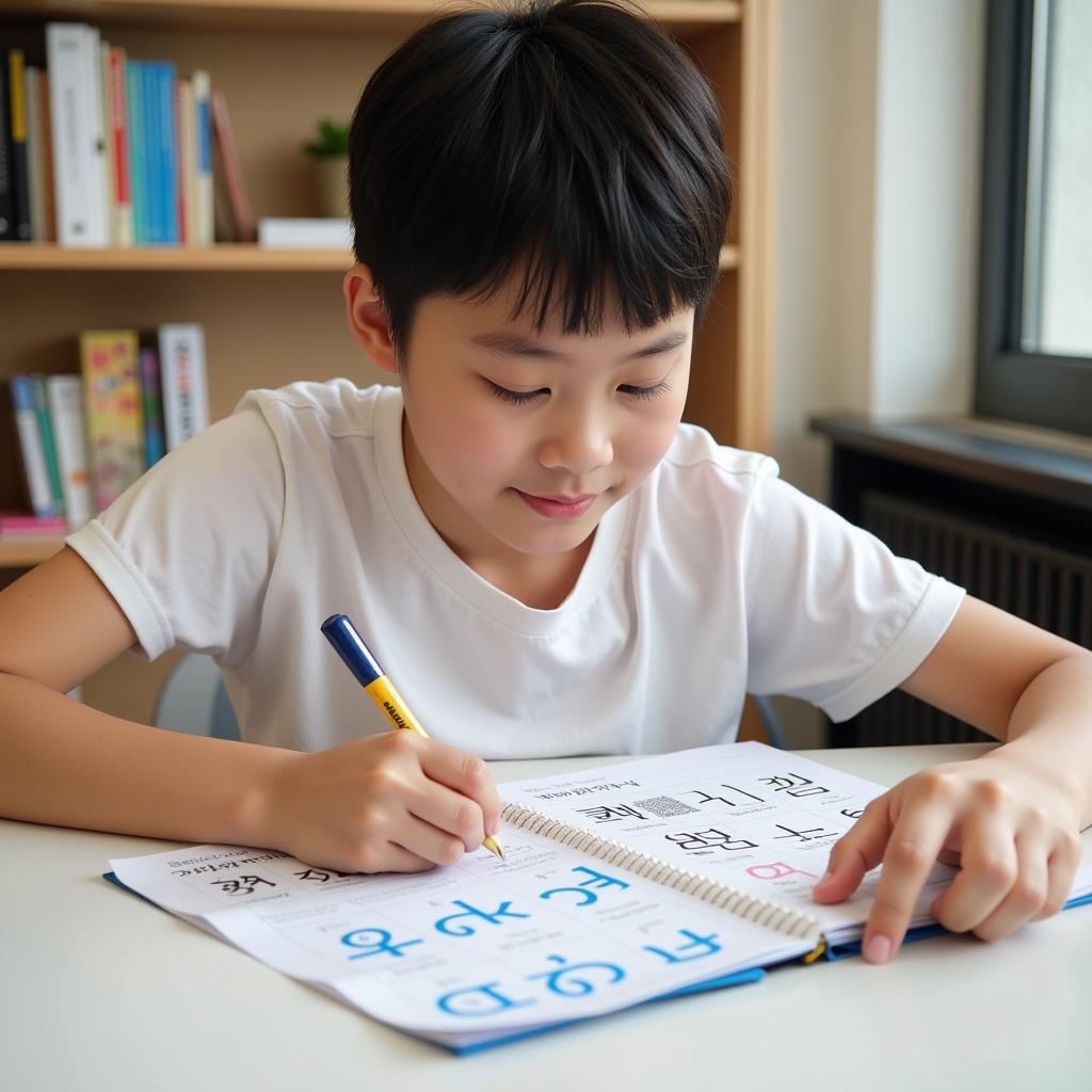 Phương pháp học hiệu quả với giáo trình tự học tiếng Hàn