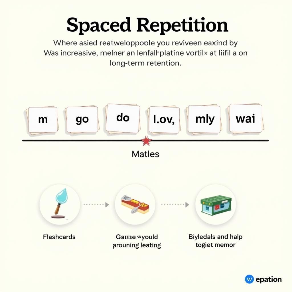 Phương pháp Spaced Repetition học từ vựng