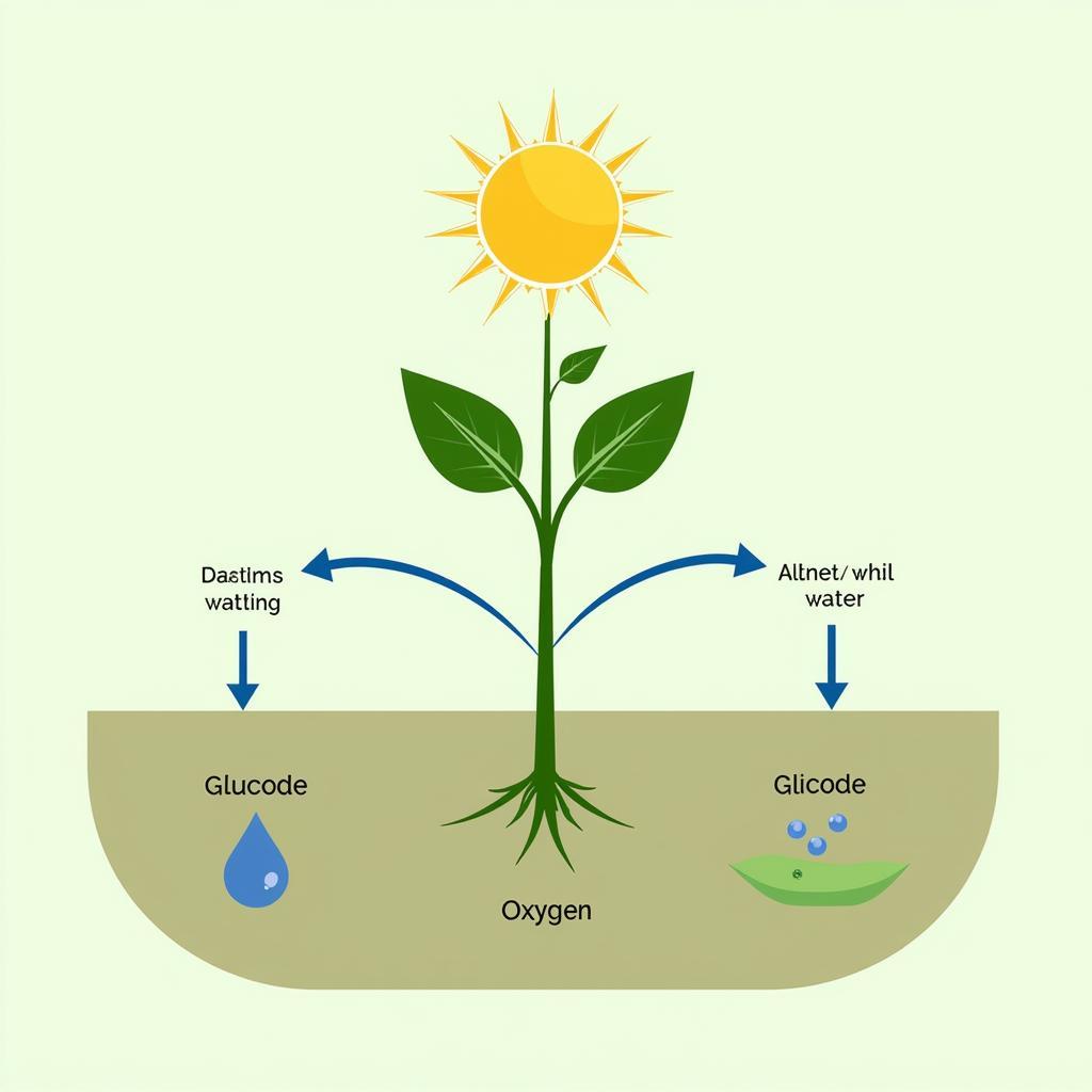 Quá trình quang hợp của cây xanh