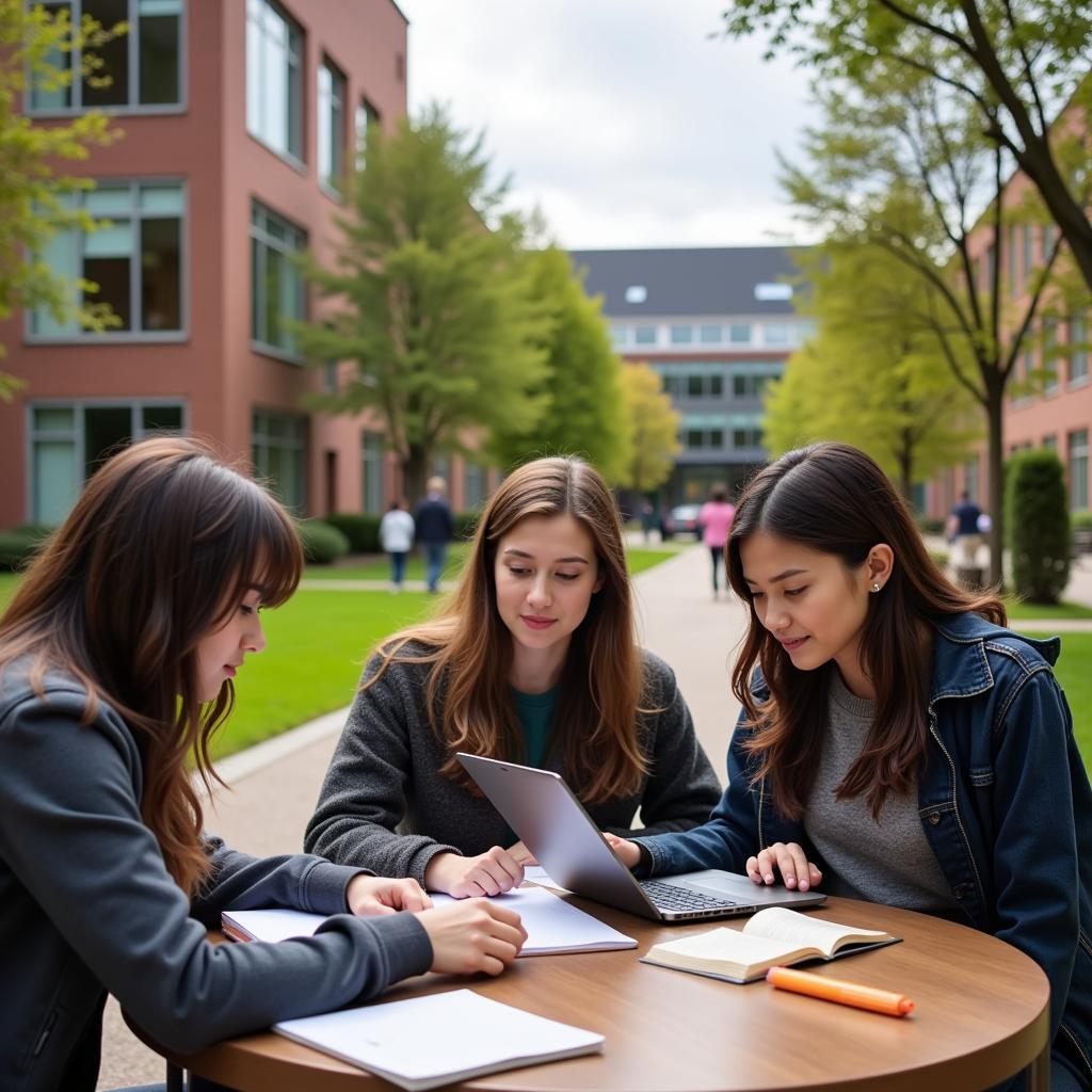 Sinh viên du học Canada