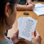 Sử dụng Flashcard để học từ vựng