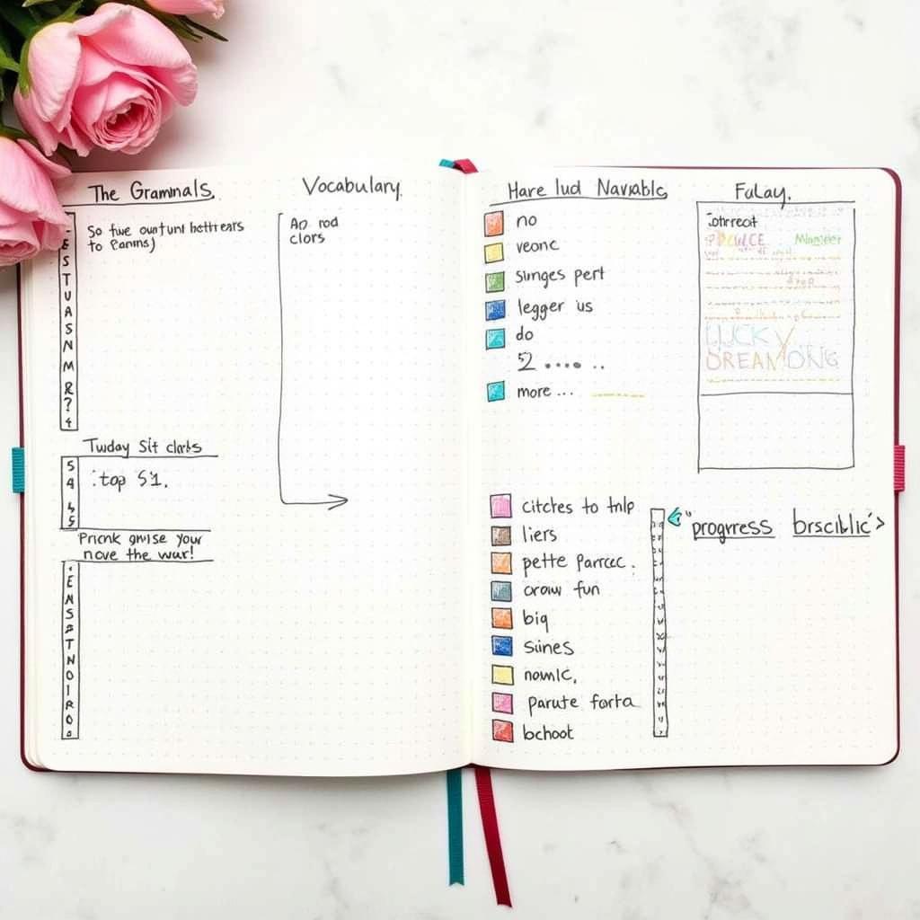 Cách Tạo Bullet Journal Tiếng Anh