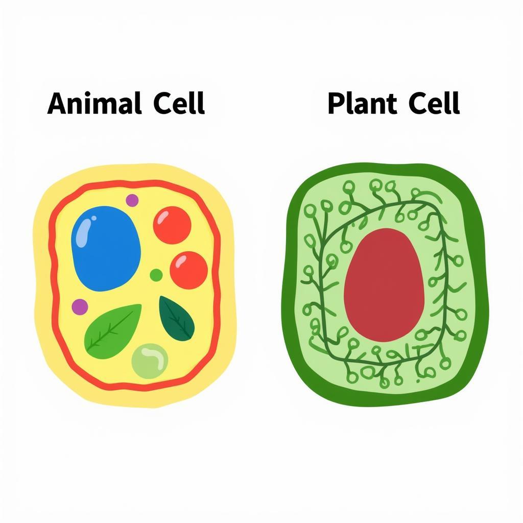 Tế bào động vật và thực vật