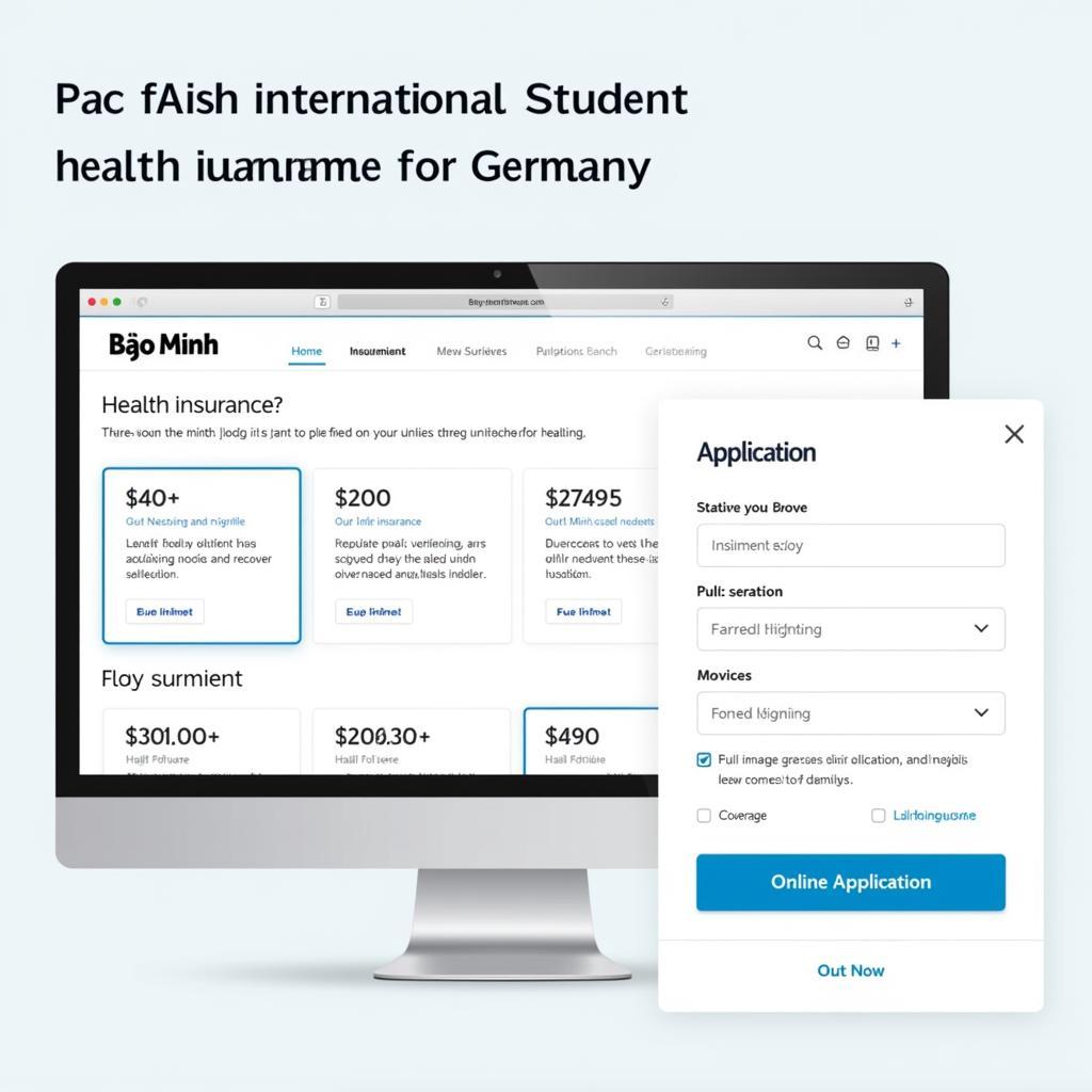 Thủ tục mua bảo hiểm Bảo Minh du học Đức online