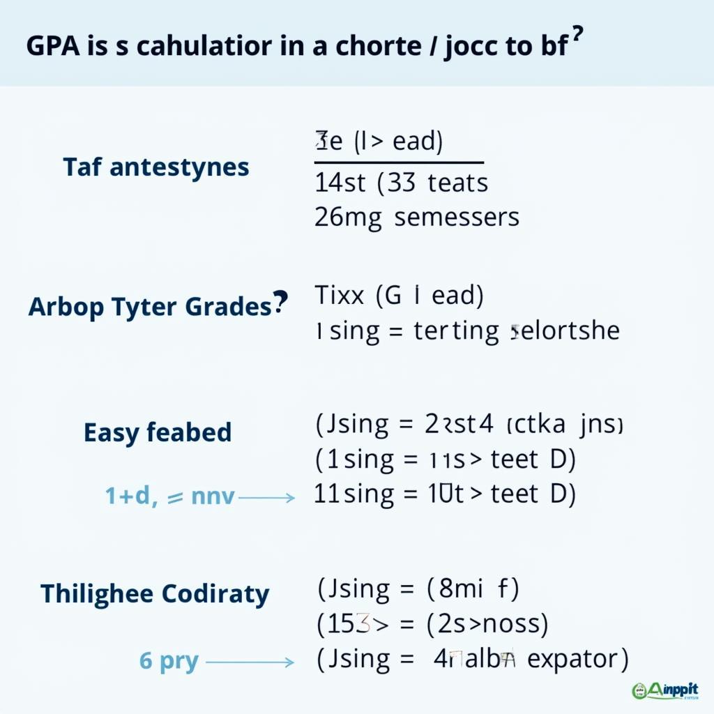 Ví dụ tính điểm xét học bạ