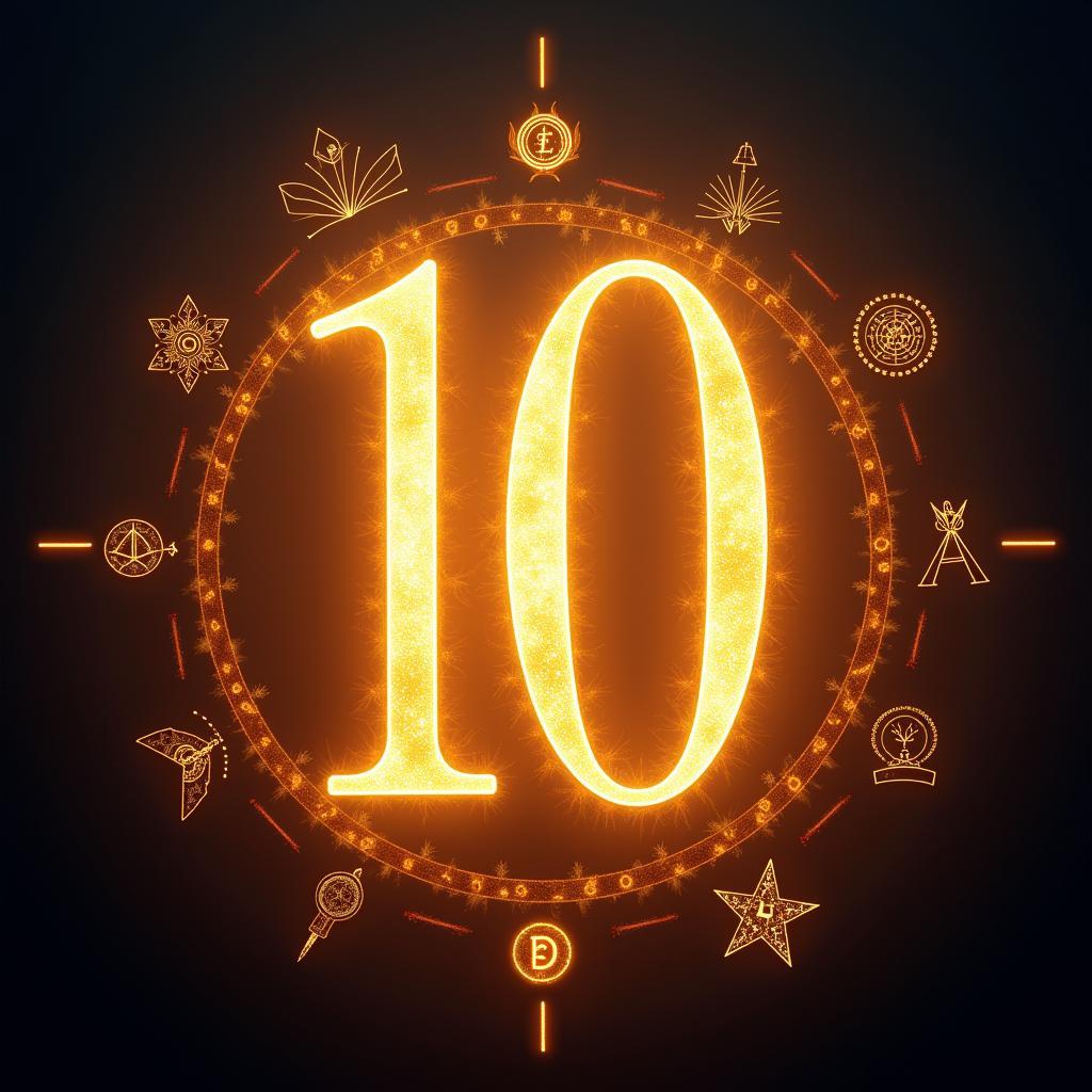 Ý nghĩa con số 10 thần số học