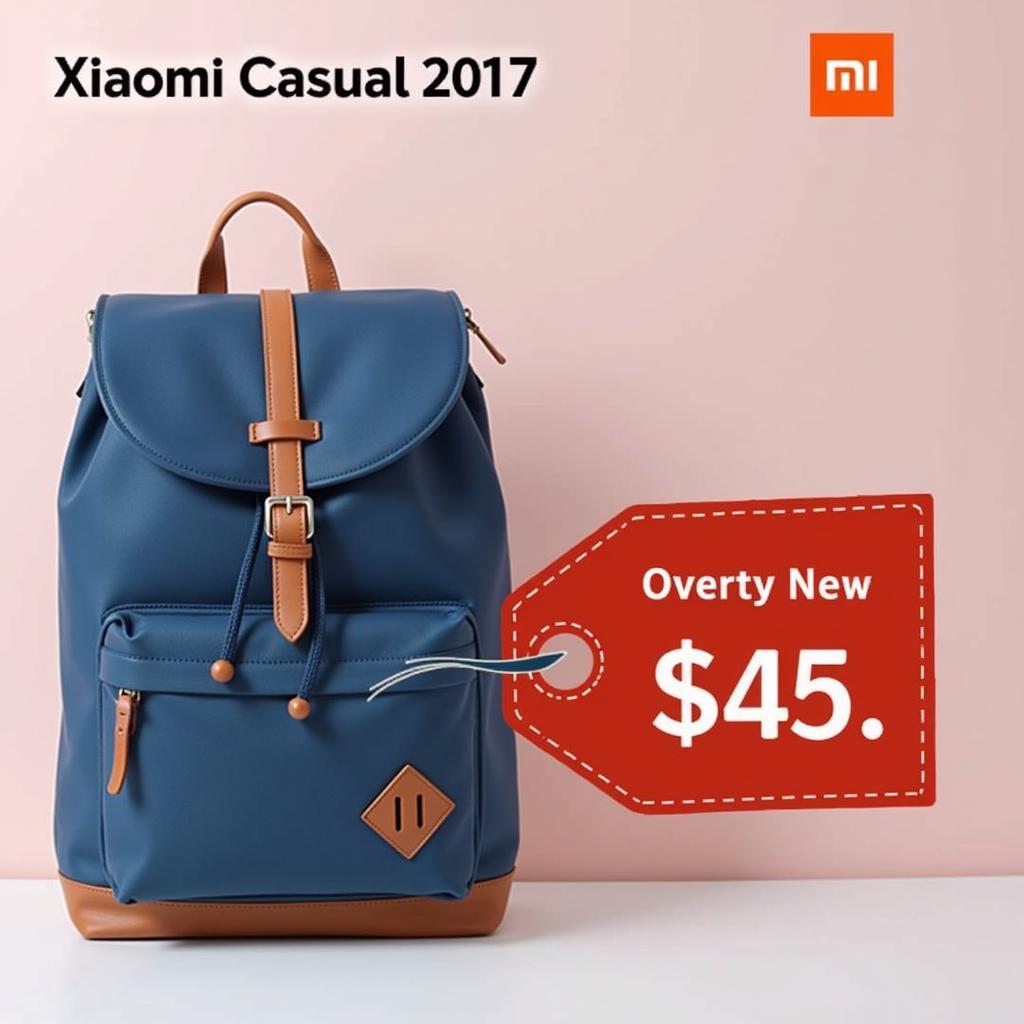 Ba lô Xiaomi Casual 2017 với mức giá phải chăng