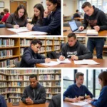 Students at Broome Community College