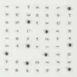 Cấu tạo chữ nổi Braille