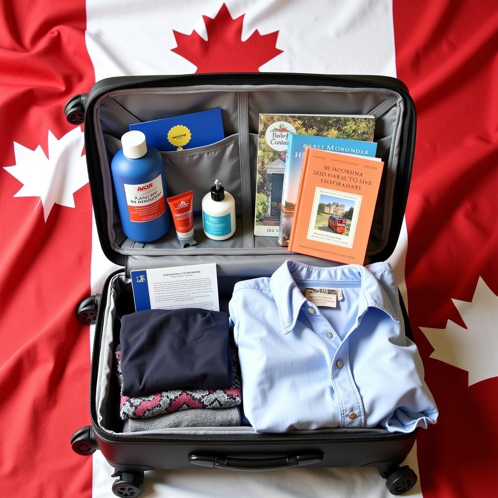 Chuẩn bị hành lý du học hè Canada