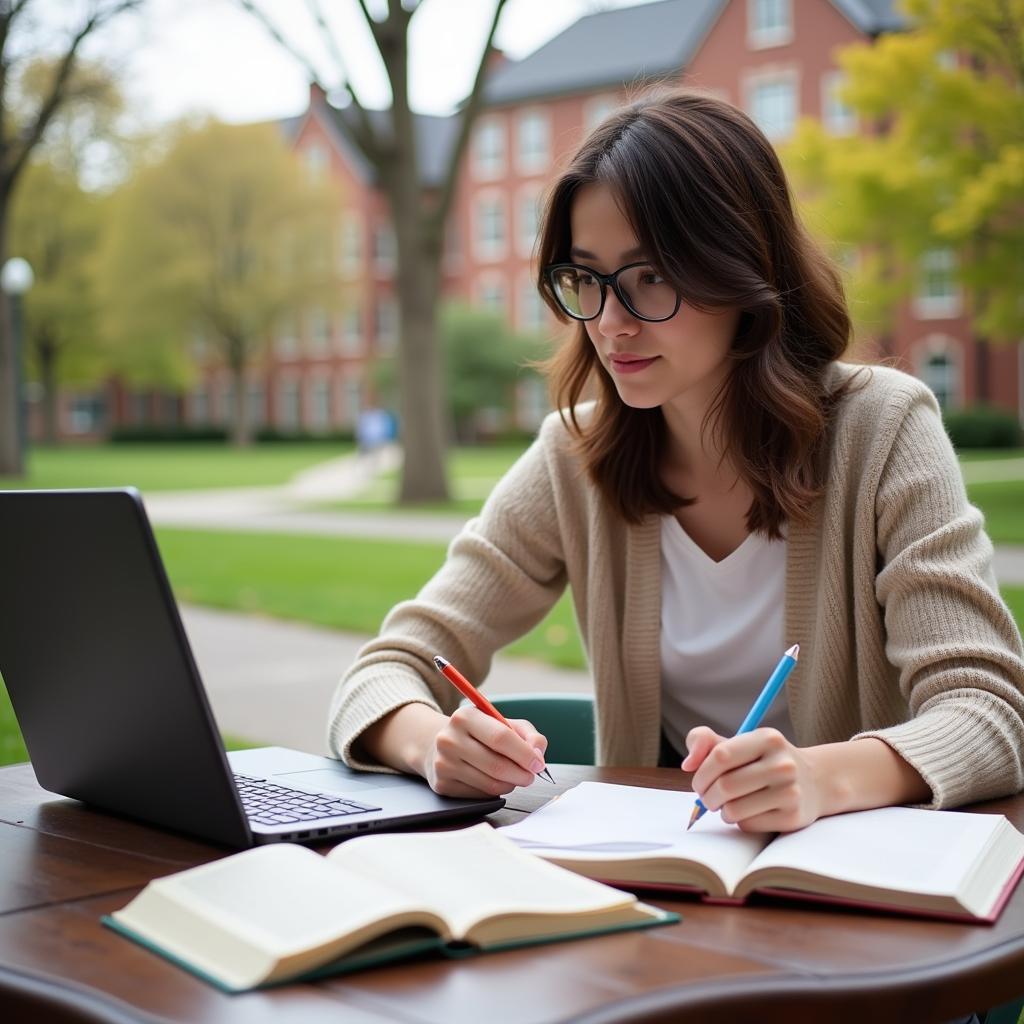 Điểm TOEFL du học Mỹ