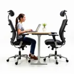 Ghế công thái học GT Chair với thiết kế thông minh, hỗ trợ tư thế ngồi học hiệu quả