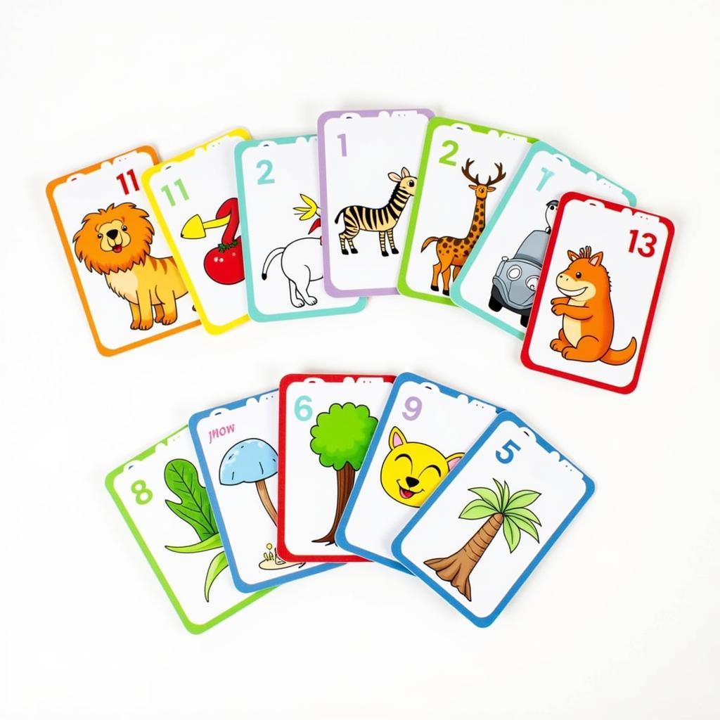 Học đếm với Flashcard sinh động