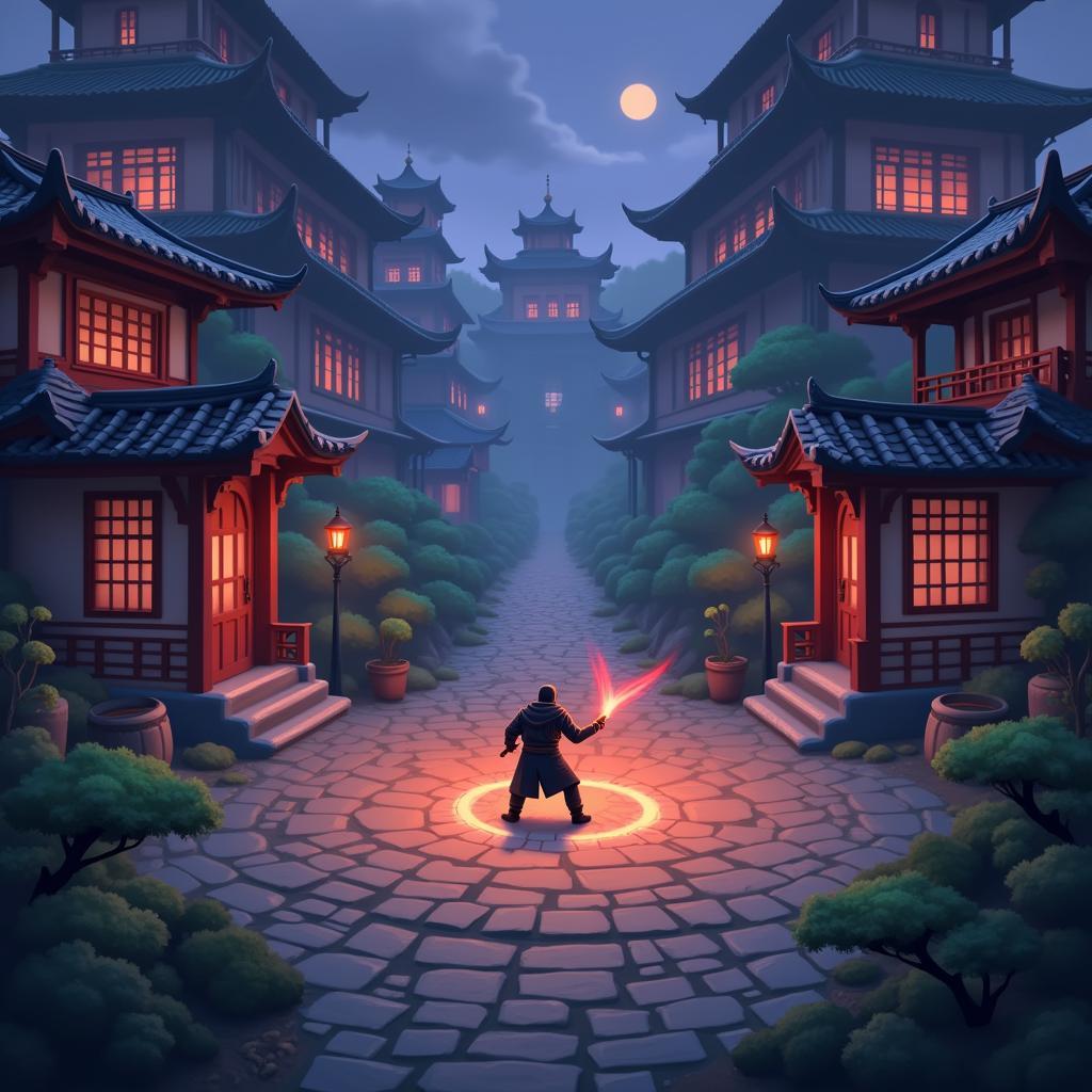 Hình ảnh gameplay của Học Viện Ninja iOS