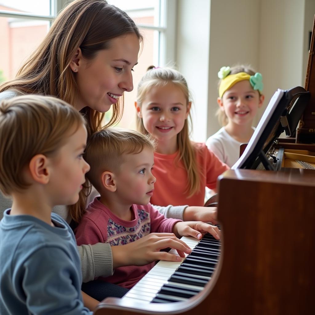 Khi nào nên cho bé bắt đầu học đàn piano?