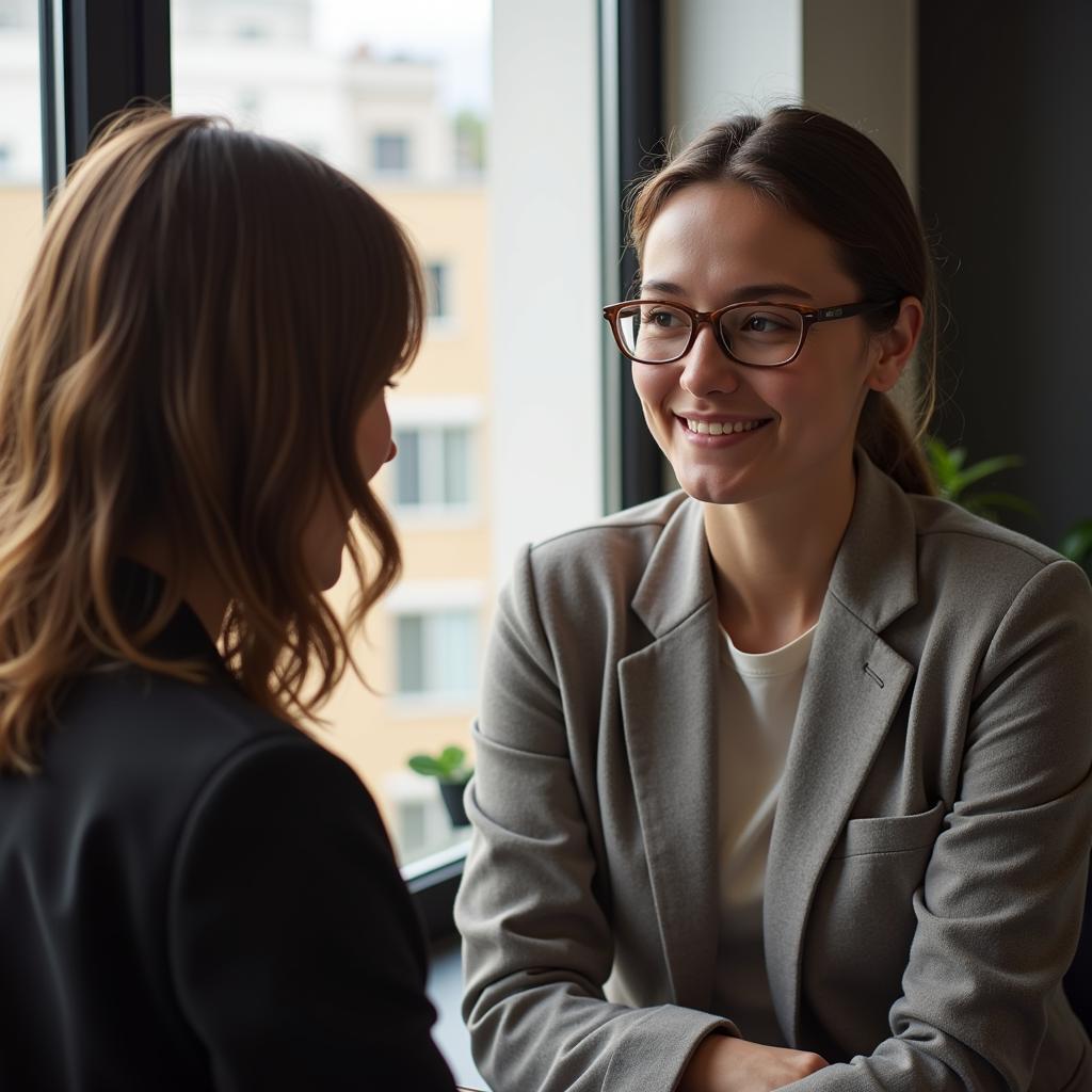 Active listening as a sign of caring