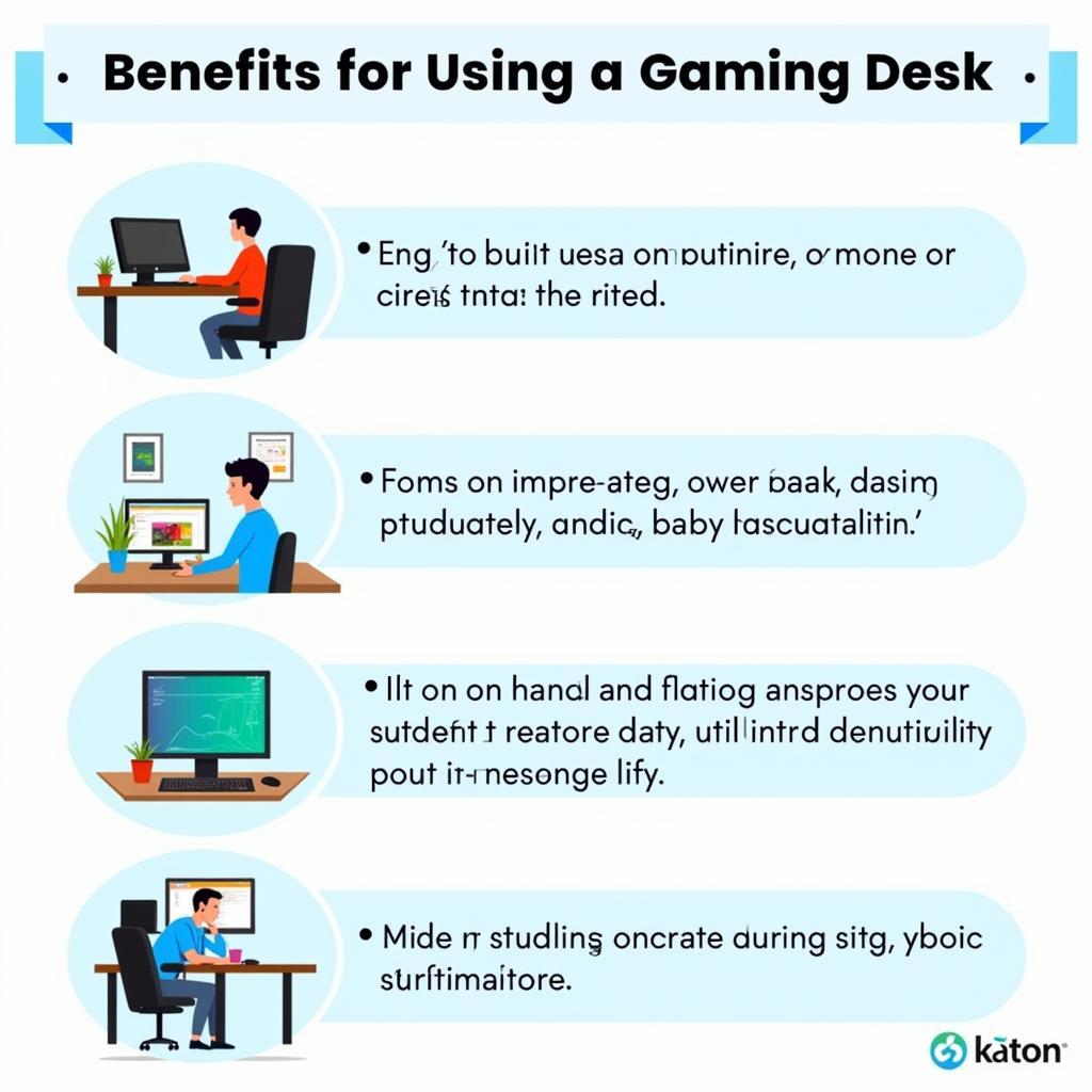 Lợi ích của bàn học gaming