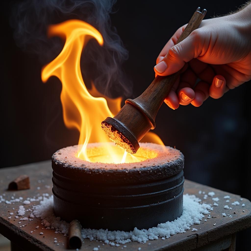 Nhiệt phân Cacbonat Canxi