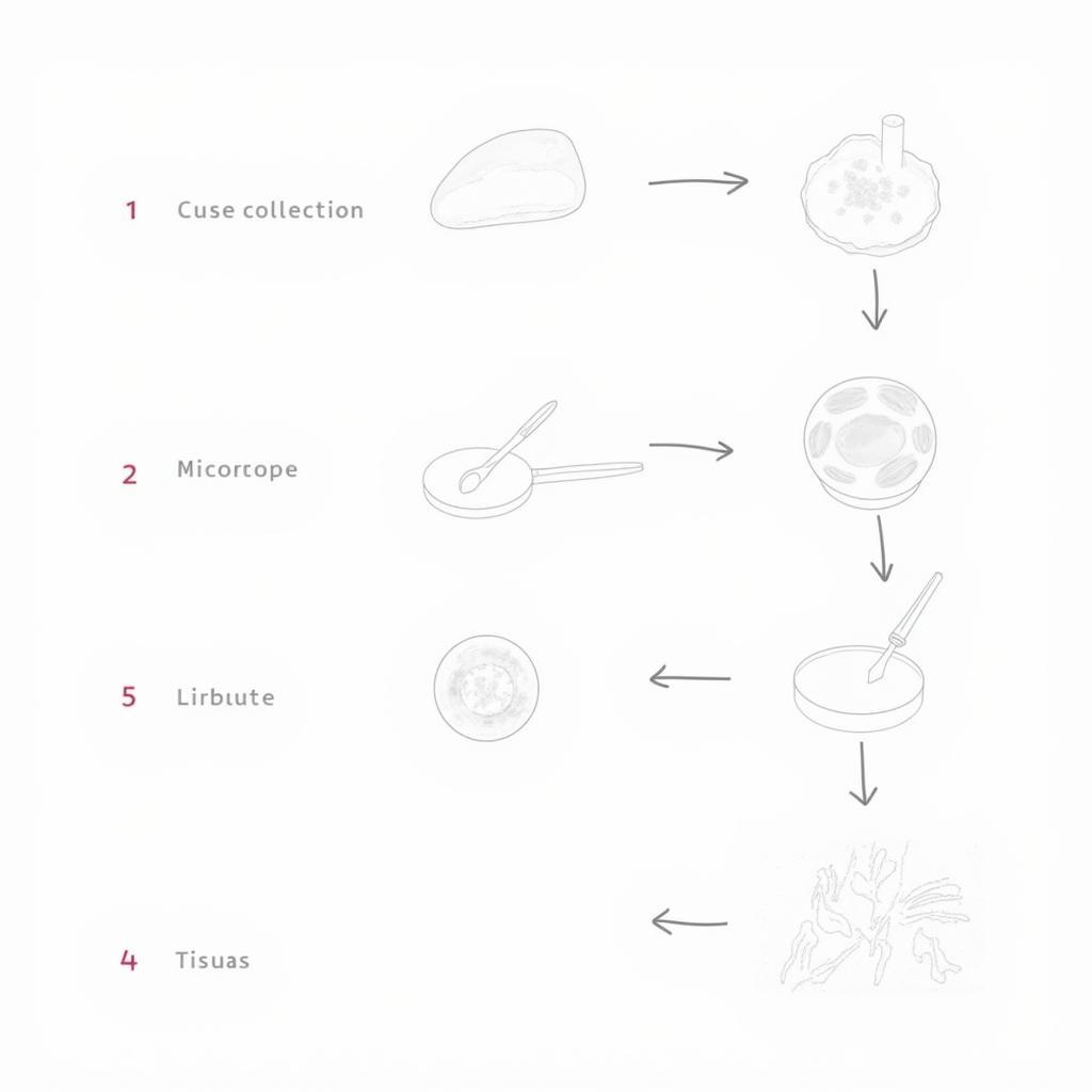 Quy trình thực hiện histopathology mô bệnh học