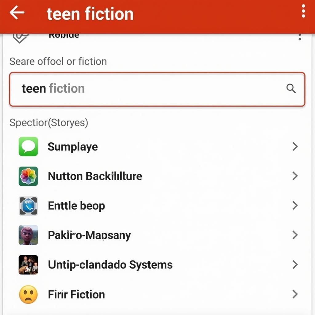 Tìm kiếm truyện teen trên Wattpad