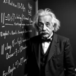 Albert Einstein: Thiên tài vật lý với thuyết tương đối.