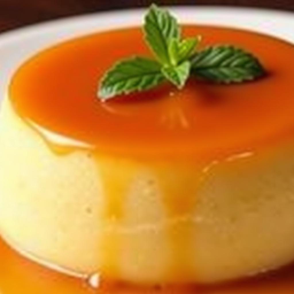 Bánh flan thơm ngon