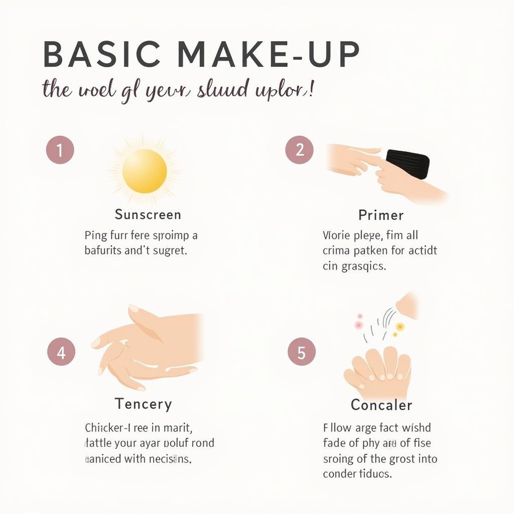 Các bước makeup cơ bản cho học sinh