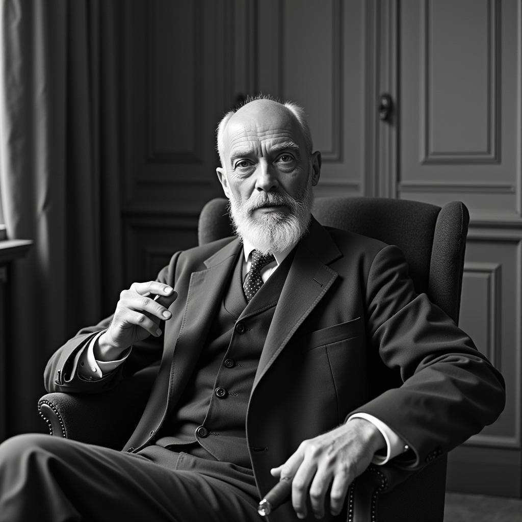 Hình ảnh Sigmund Freud - Cha đẻ của phân tâm học