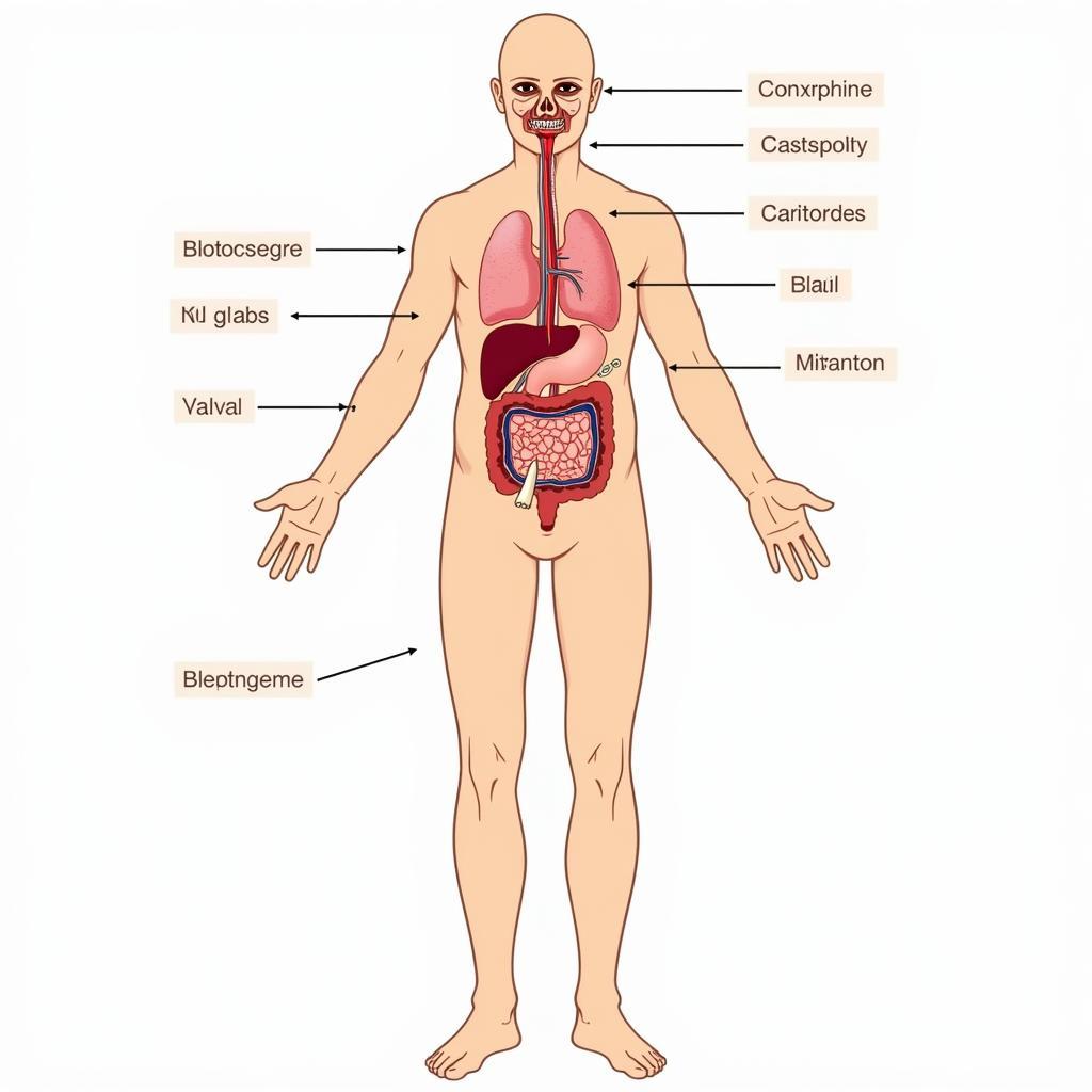 Các tuyến nội tiết chính trong cơ thể người