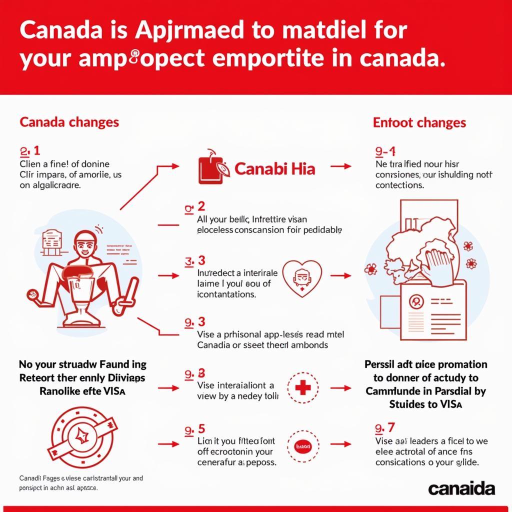 Hình ảnh về quy trình xin visa du học Canada mới