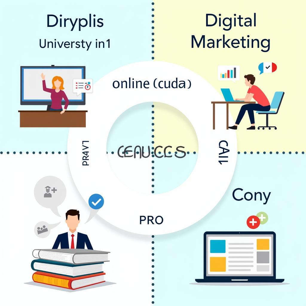 Chọn lựa hình thức học digital marketing phù hợp