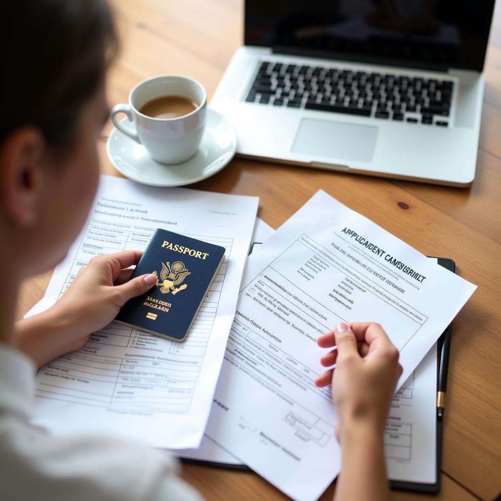 Chuẩn bị hồ sơ xin visa du học