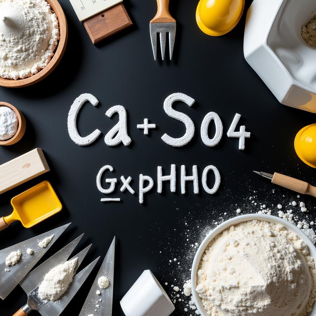 Công thức hóa học của thạch cao và ứng dụng