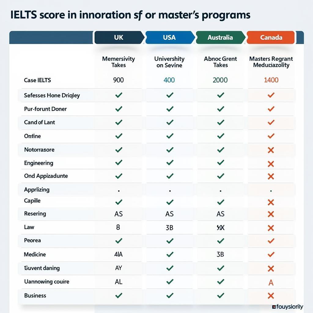 Điểm IELTS Du Học Thạc Sĩ