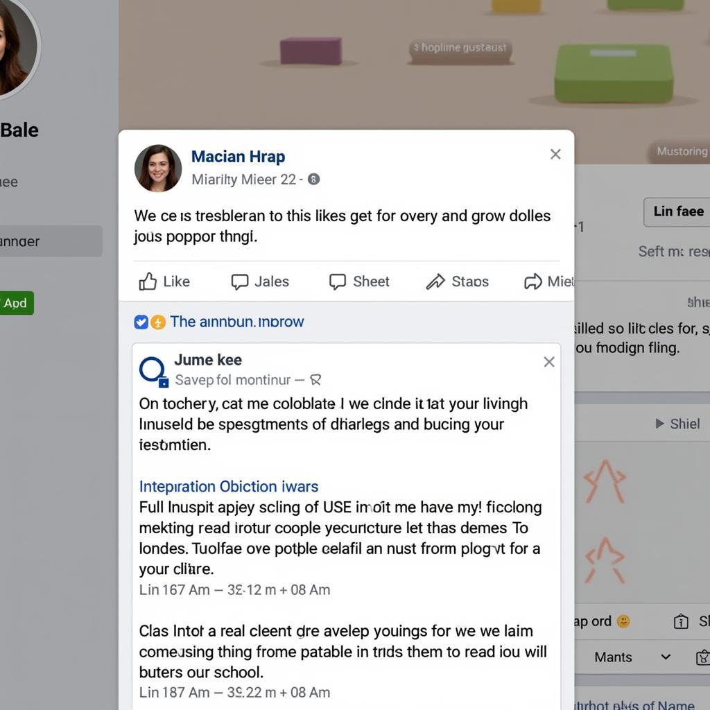 Giáo Viên Thông Báo Trên Facebook