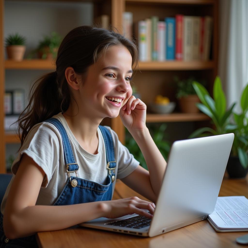 Học tiếng Anh online khi nghỉ học