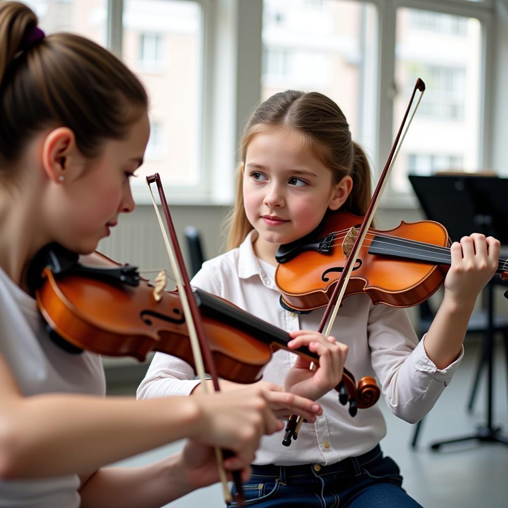 Lời khuyên cho người mới bắt đầu học đàn violin