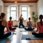 Lớp học yoga cơ bản cho người mới bắt đầu